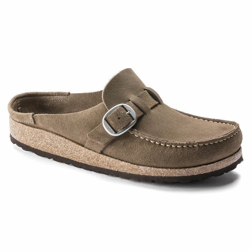 Birkenstock Buckley Ruskind Træsko Dame Brune | DK 289PJJ